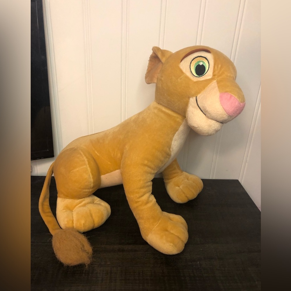 Disney Lion King NALA Plush Large Jumbo Stuffed Animal Doll 17" Hasbro 2002